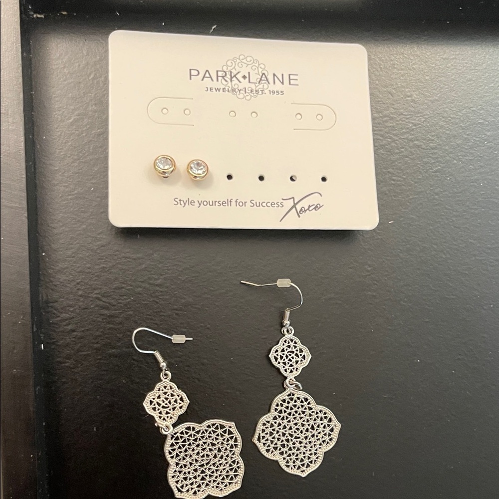 Park Lane Silver Filigree Earrings